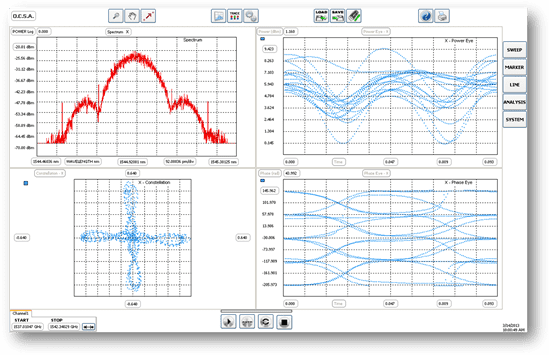 Optical Complex Spectrum Analyzer Software