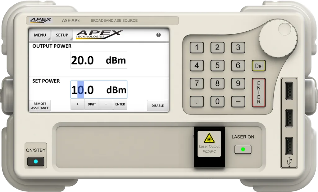ASE-APB Series - Broadband ASE Source ASE-APB broadband ASE source
