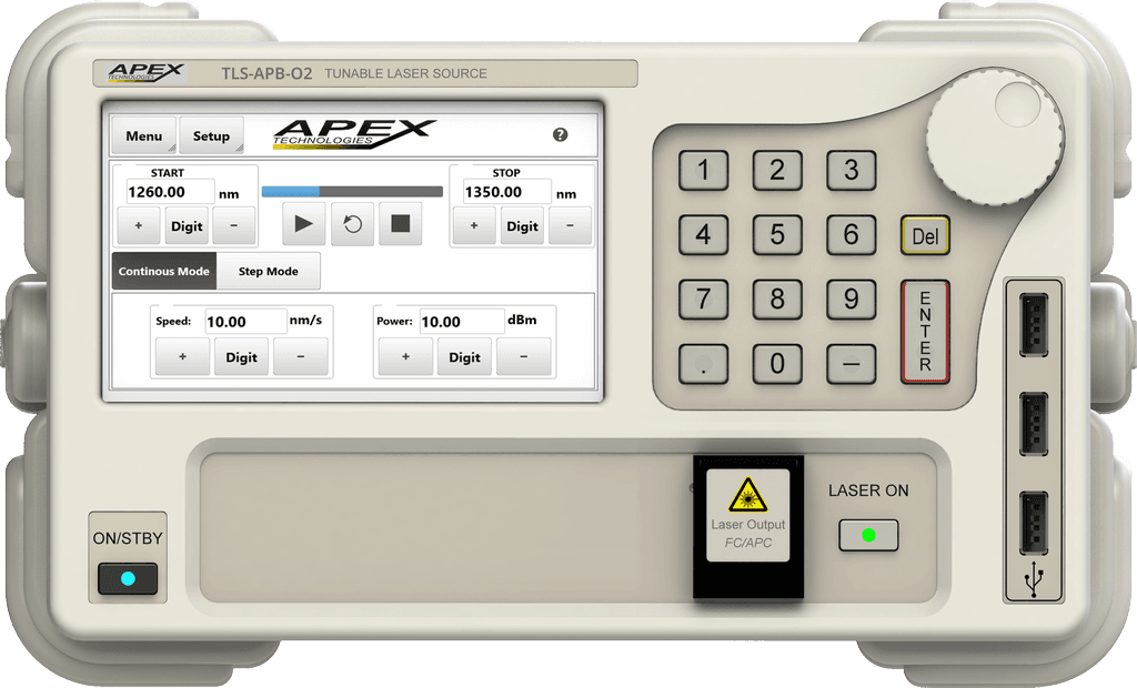 TLS-APB Series - Tunable Laser Source TLS-APB Benchtop Series