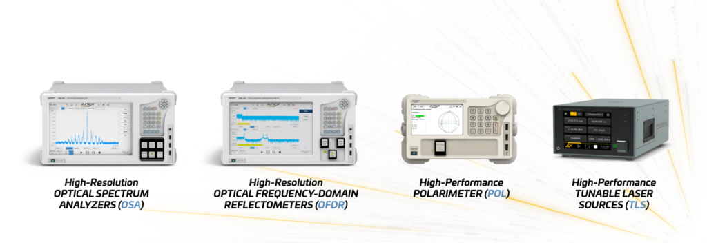 OSA, OFDR, ASE and Tunable Laser Sources